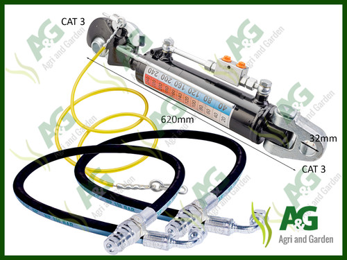 Hydraulic top link - top, for